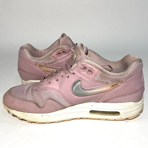 Nike Air Max 1 Jelly Puff AT5248-500 Pink Plum Chalk Sneakers Women’s Size 8.5 - Picture 6 of 12